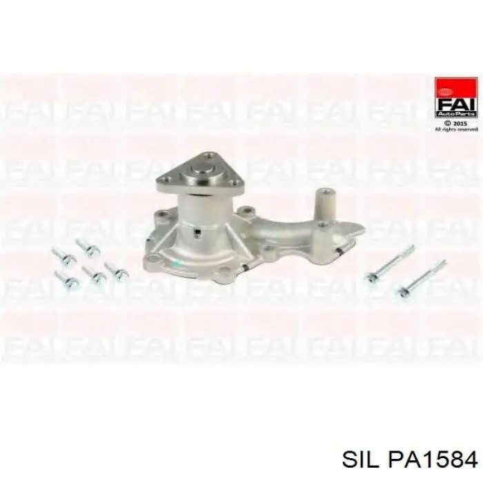 Помпа водяная, (насос) охлаждения, в сборе с корпусом SIL PA1584 цена, от 64.69 USD