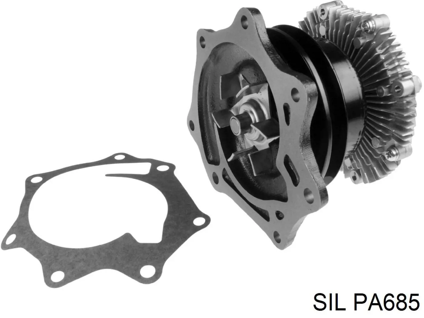 Помпа охлаждения SIL PA685 цена, от 26.13 USD