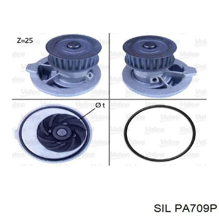 Помпа PA709P SIL