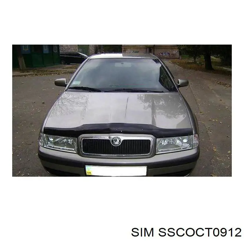  Дефлектор капота Skoda Octavia 2