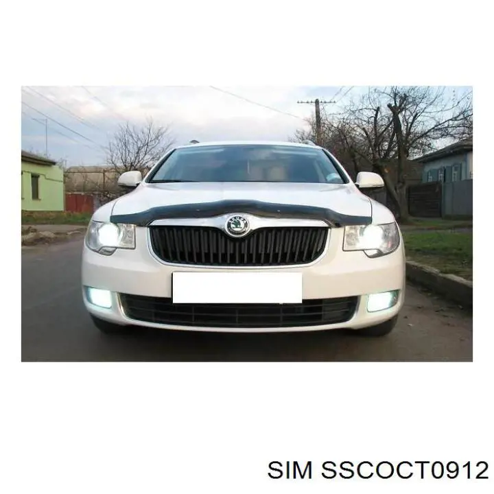 Спойлер на капот на Skoda Octavia II A5 1Z3