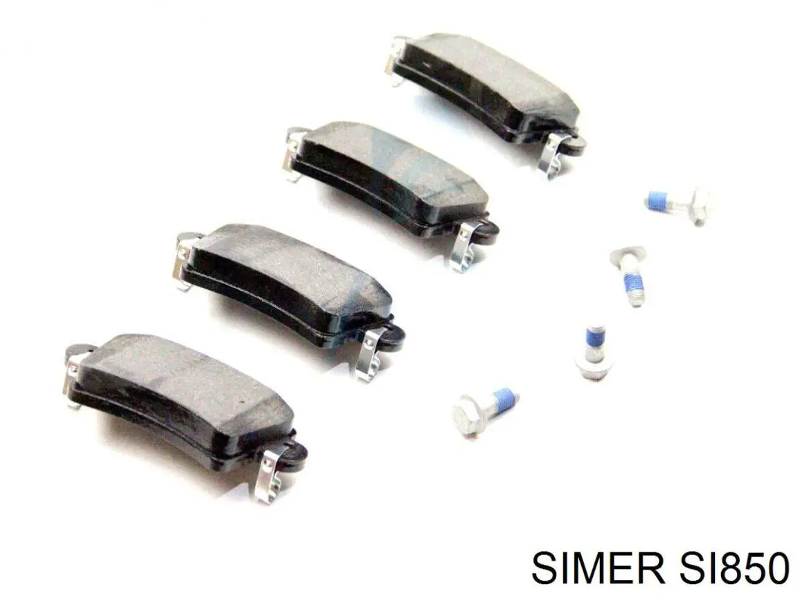 SI850 Simer Колодки тормозные дисковые комплект