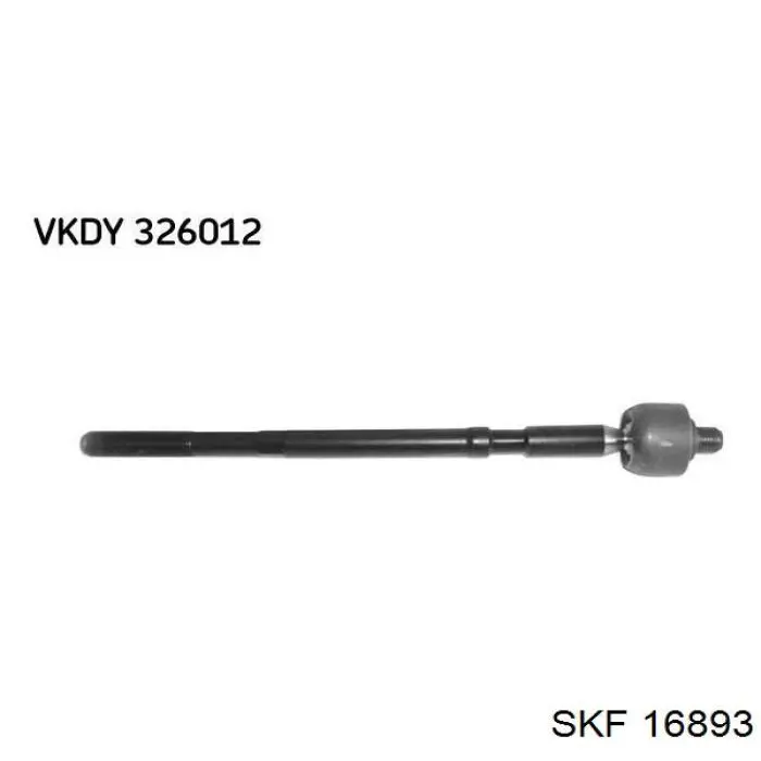 16893 SKF Сальник коленвала двигателя, передний