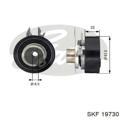 Сальник АКПП/КПП входного вала SKF 19730 цена, от 30.17 USD
