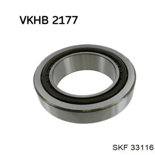 Подшипник задней ступицы 33116 SKF