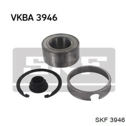 Сальник раздаточной коробки передний выходной 3946 SKF