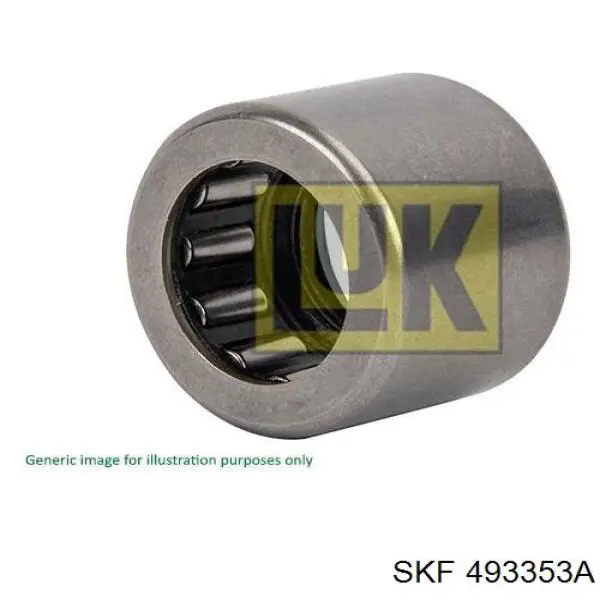 493353A SKF Опорный подшипник первичного вала КПП (центрирующий подшипник маховика)