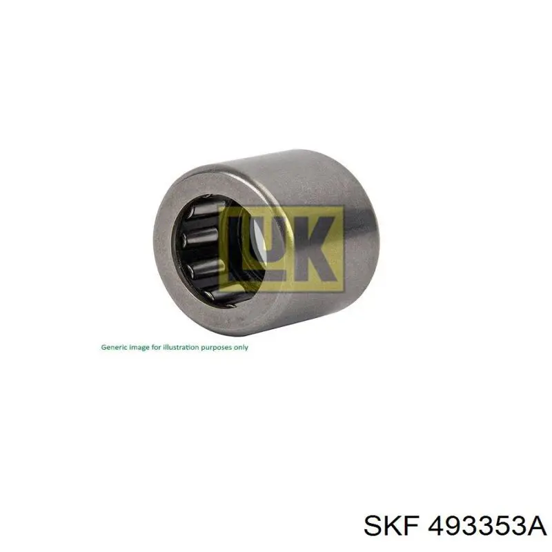 493353A SKF опорный подшипник первичного вала кпп (центрирующий подшипник маховика)