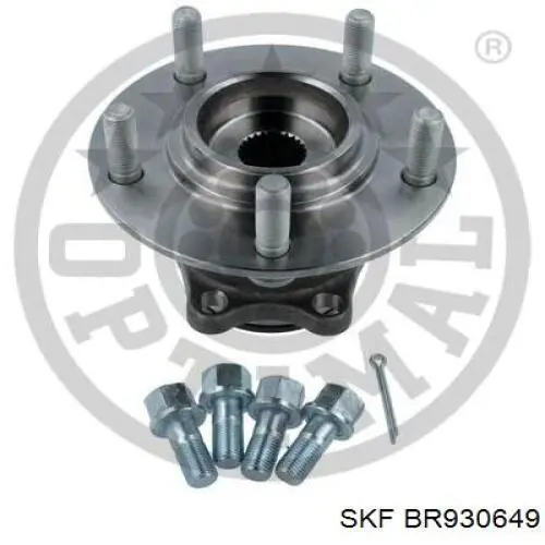 Ступица задняя BR930649 SKF