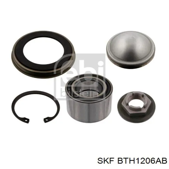 Подшипники задней ступицы SKF BTH1206AB цена, от 16.45 USD