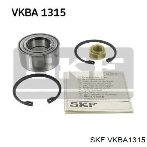 VKBA 1315 SKF подшипник ступицы передней
