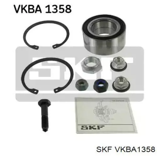 Підшипник маточини передньої VKBA1358 SKF