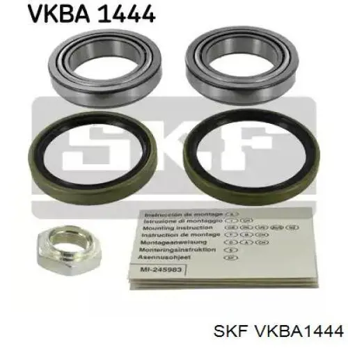 Cojinete de rueda delantero VKBA1444 SKF