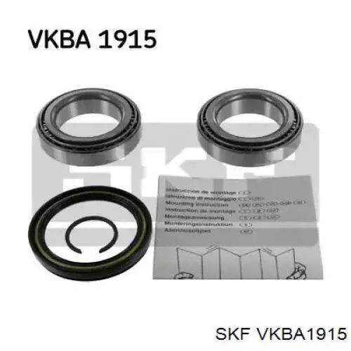 VKBA1915 SKF подшипник ступицы передней