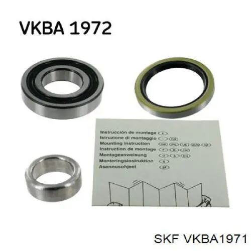 Cojinete de rueda trasero VKBA1971 SKF