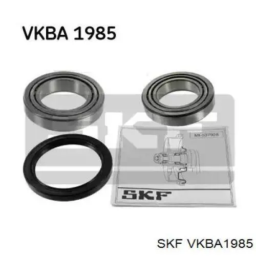 VKBA1985 SKF подшипник ступицы передней