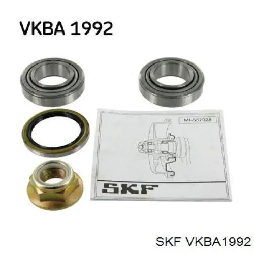 Подшипник задней ступицы VKBA1992 SKF