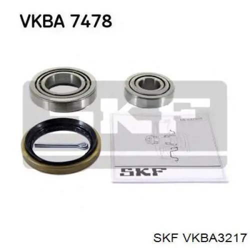 Підшипник маточини задньої VKBA3217 SKF