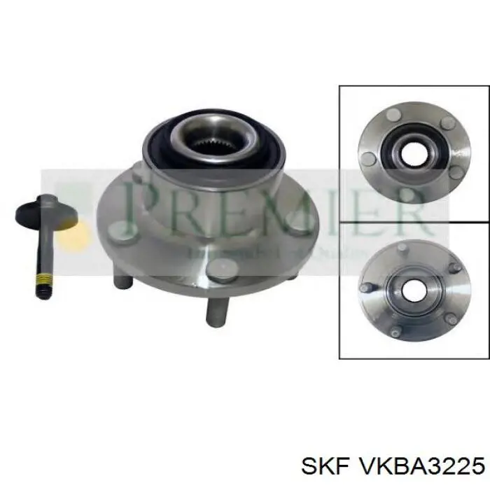 Ступица задняя VKBA3225 SKF