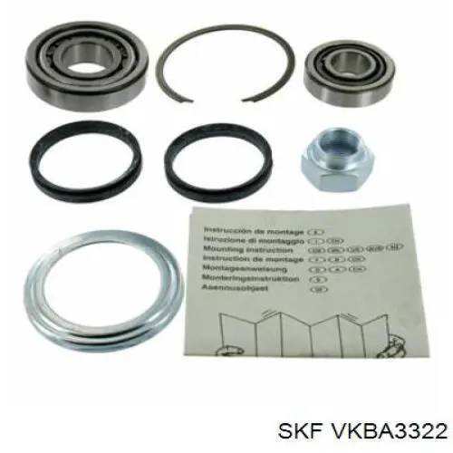 VKBA3322 SKF подшипник ступицы передней