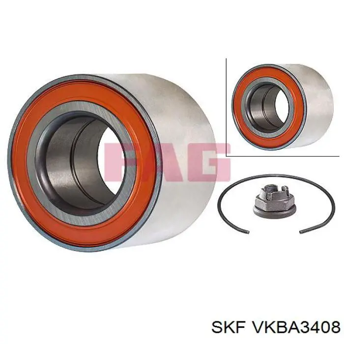 Подшипник ступицы VKBA3408 SKF