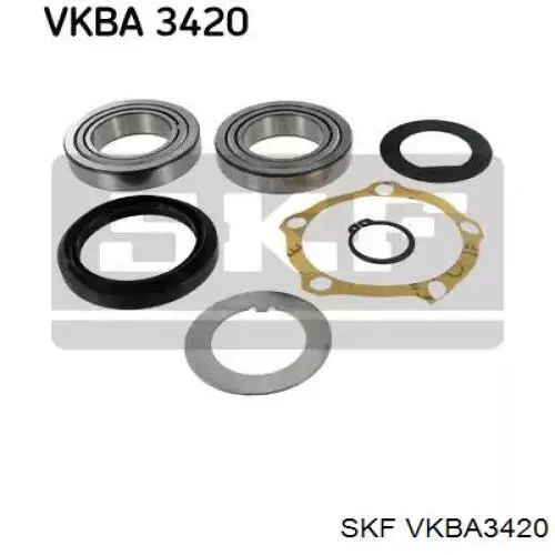 Подшипник ступицы передней/задней VKBA3420 SKF