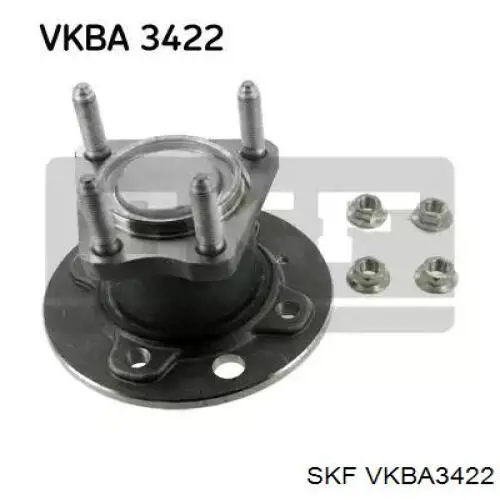 VKBA 3422 SKF ступица задняя