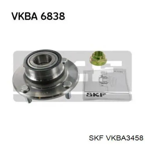 Купить VKBA3458 SKF Задняя шпиндель