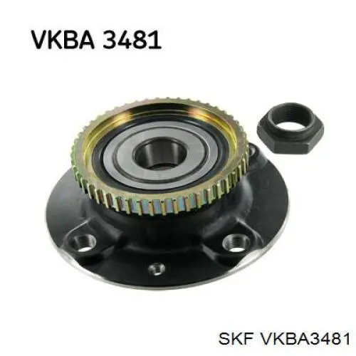 VKBA3481 SKF ступица задняя