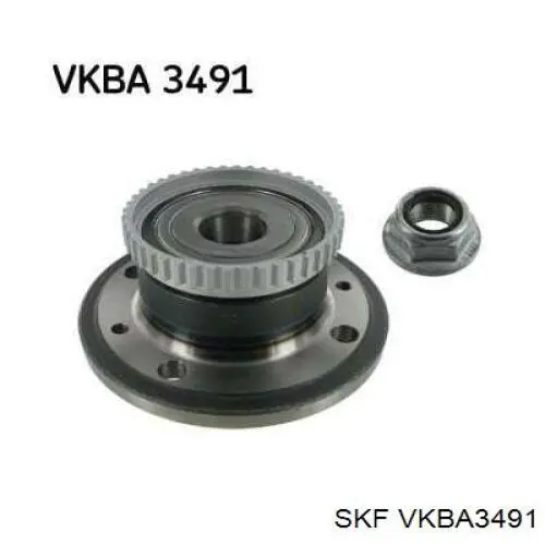 VKBA3491 SKF ступица задняя