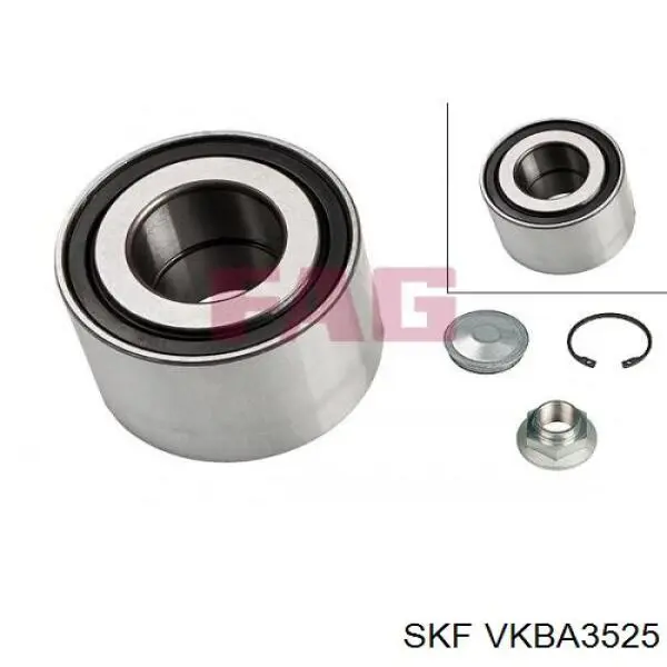 Підшипник маточини задньої VKBA3525 SKF