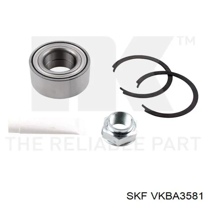 Підшипник маточини передньої VKBA3581 SKF