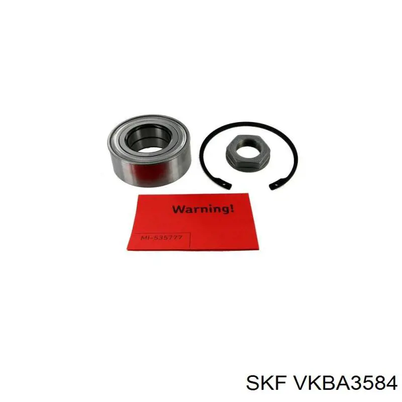 Підшипник маточини передньої VKBA3584 SKF