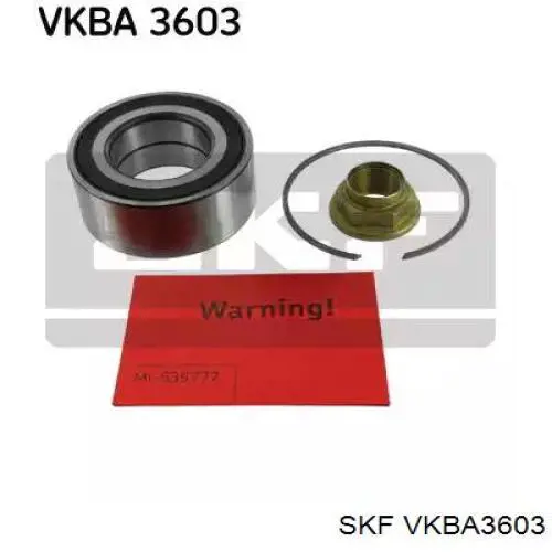 Подшипник ступицы передней/задней VKBA3603 SKF