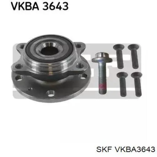 Маточина передня VKBA3643 SKF