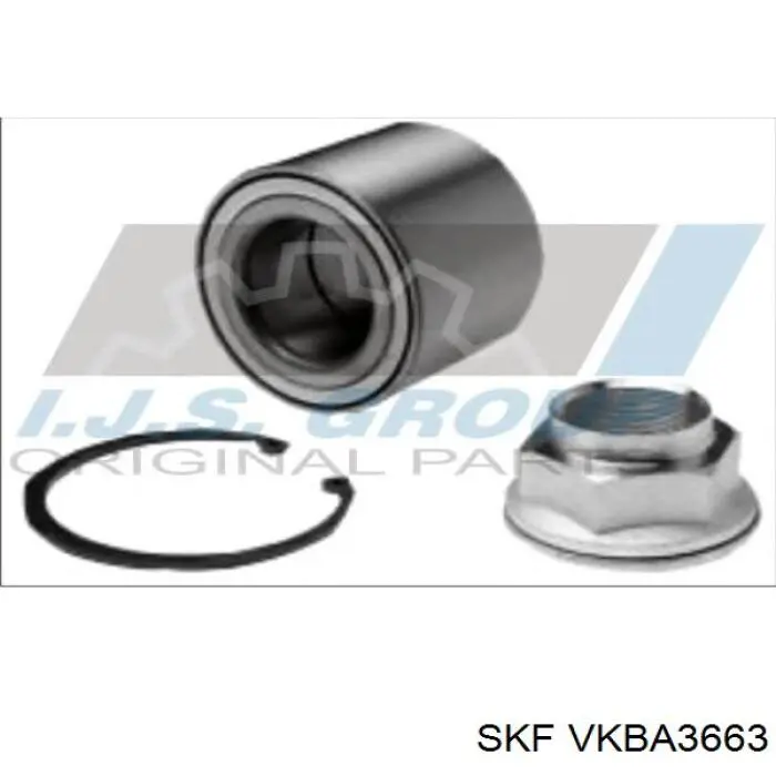 Комплект подшипника ступицы колеса SKF VKBA3663 цена, от 94.77 USD