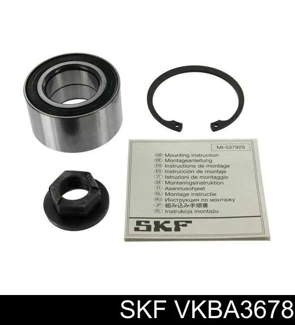 VKBA3678 SKF подшипник ступицы передней