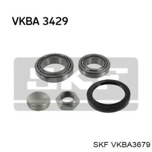VKBA3679 SKF подшипник ступицы задней
