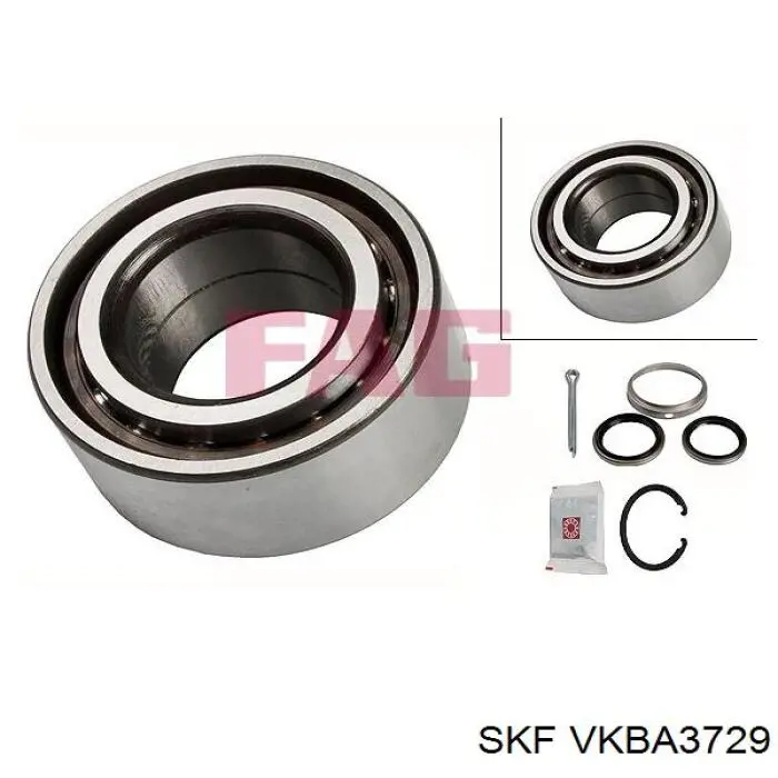 Комплект подшипника ступицы колеса SKF VKBA3729 цена, от 17.90 USD