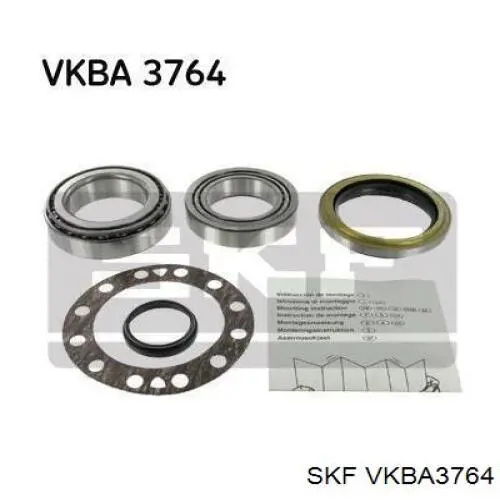 VKBA3764 SKF подшипник ступицы задней