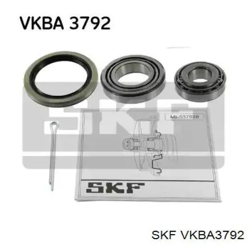 Подшипник задней ступицы VKBA3792 SKF