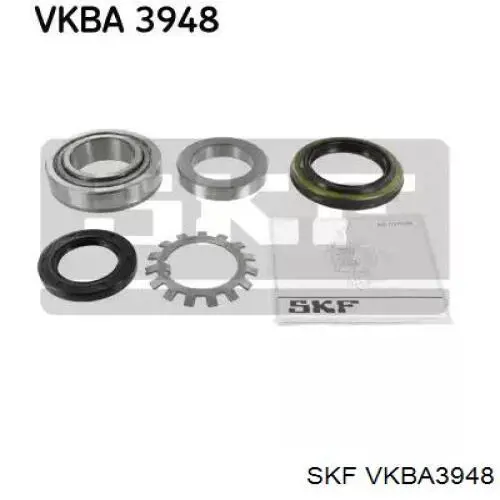 Cojinete de rueda trasero VKBA3948 SKF