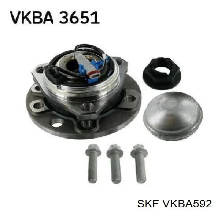 Подшипник задней ступицы VKBA592 SKF