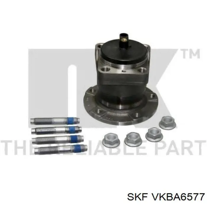 Cubo de rueda trasero VKBA6577 SKF