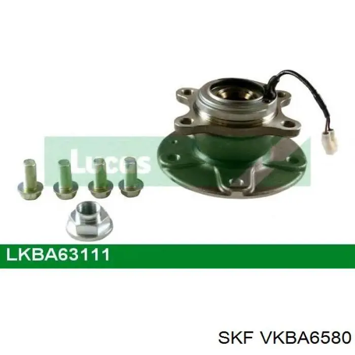 VKBA6580 SKF ступица задняя
