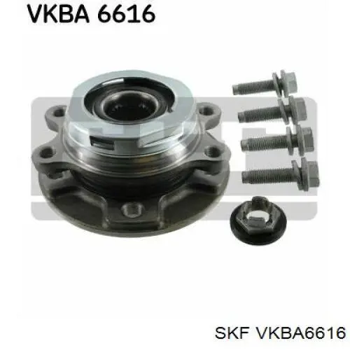 Cubo de rueda delantero VKBA6616 SKF