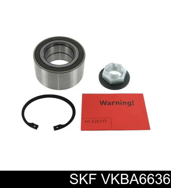 VKBA 6636 SKF подшипник ступицы передней