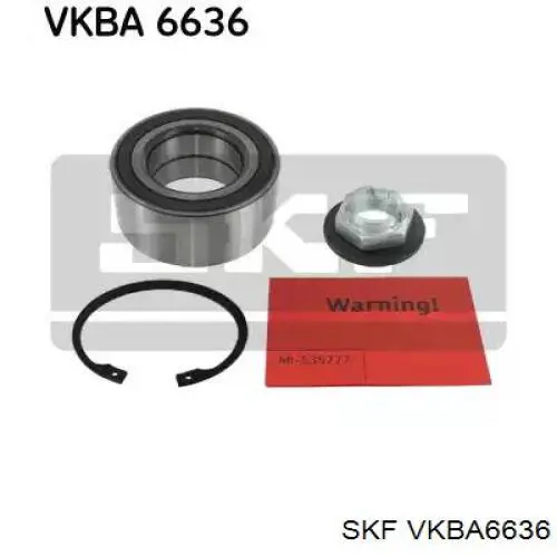 Підшипник маточини передньої VKBA6636 SKF