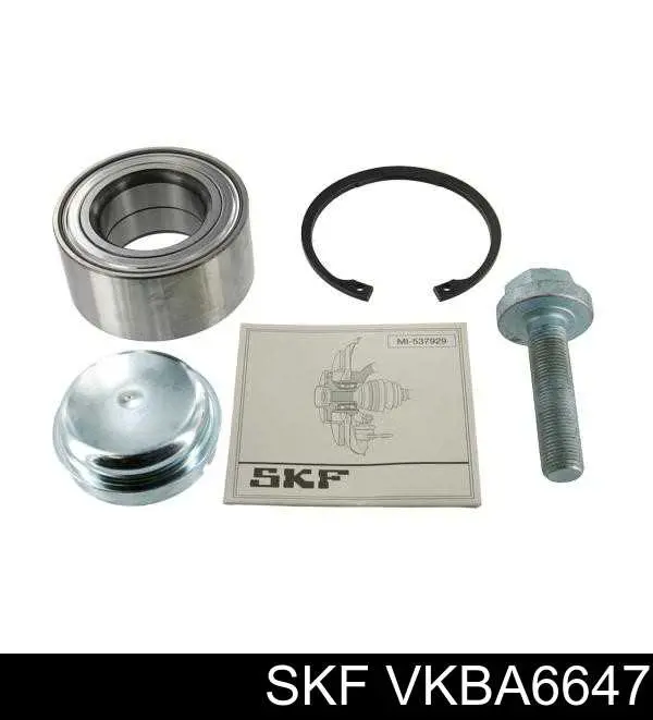 VKBA 6647 SKF подшипник ступицы передней