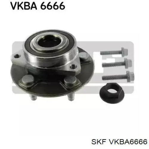 VKBA 6666 SKF ступица задняя